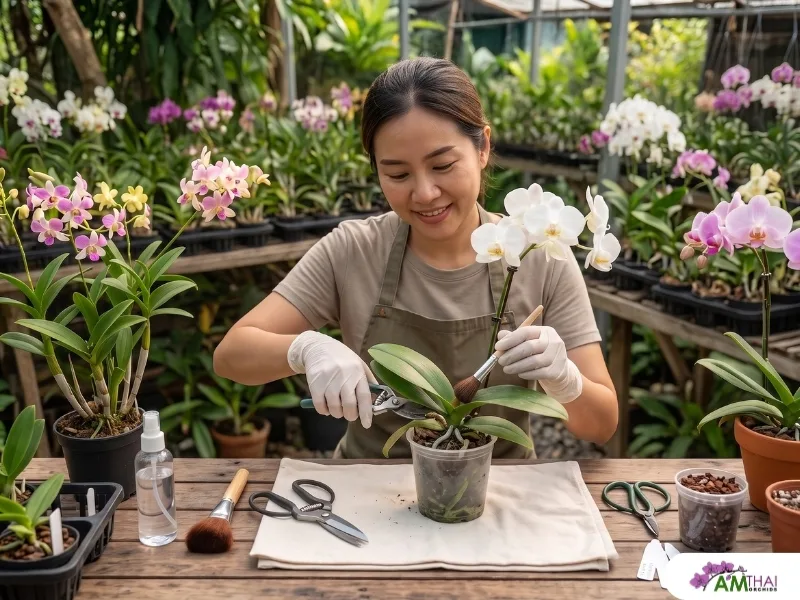 Preparing Plants Before Packaging